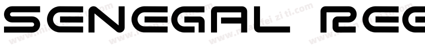 Senegal Regular字体转换